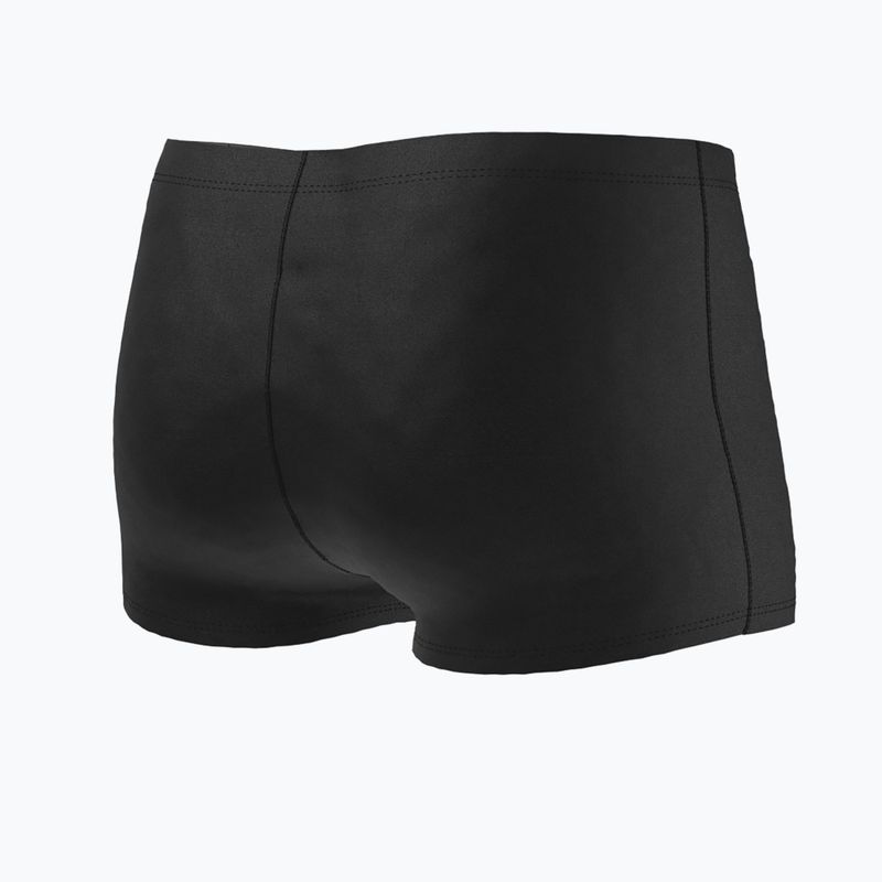 Boxer da bagno a gamba quadrata Nike da uomo, nero 6
