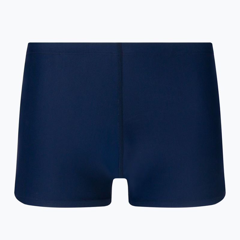 Boxer da bagno Nike Solid Square Leg da uomo mezzanotte marina