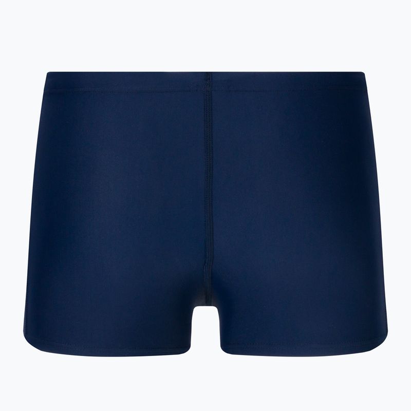 Boxer da bagno Nike Solid Square Leg da uomo mezzanotte marina 2