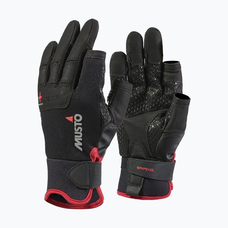 Musto Performance Guanti da vela a dita lunghe neri