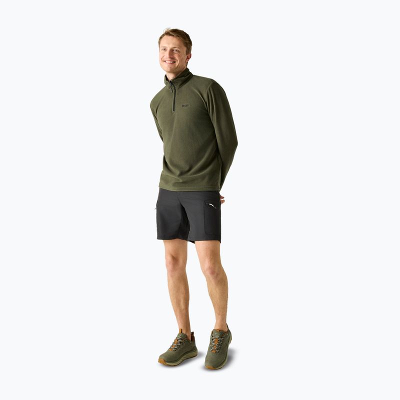 Felpa in pile da uomo REGATTA Thompson dark khaki 2