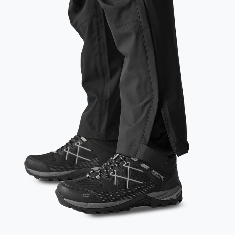 Pantaloni da trekking uomo REGATTA Highton Stretch black 4