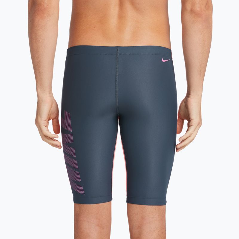 Costumi da bagno Nike Rift Jammer moss da uomo 7