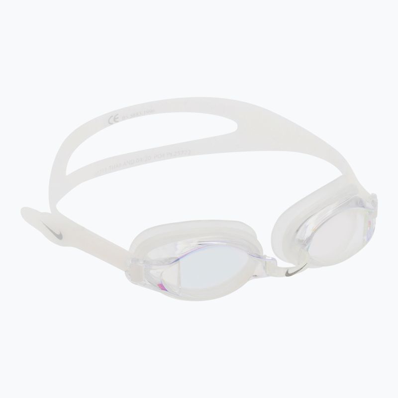 Occhialini da nuoto Nike Chrome Mirror trasparenti