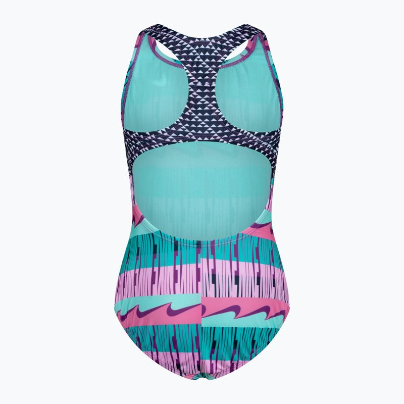Costume intero da bambino Nike Clash rosa 2