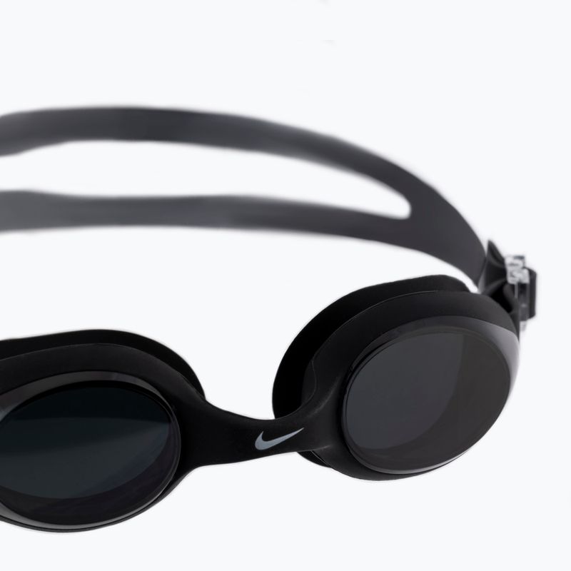 Occhiali da nuoto Nike Hyper Flow nero 4