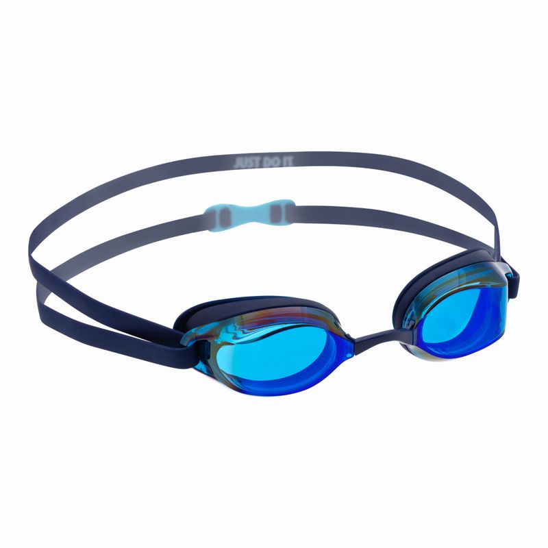 Occhialini da nuoto Nike Legacy Mirror midnight navy