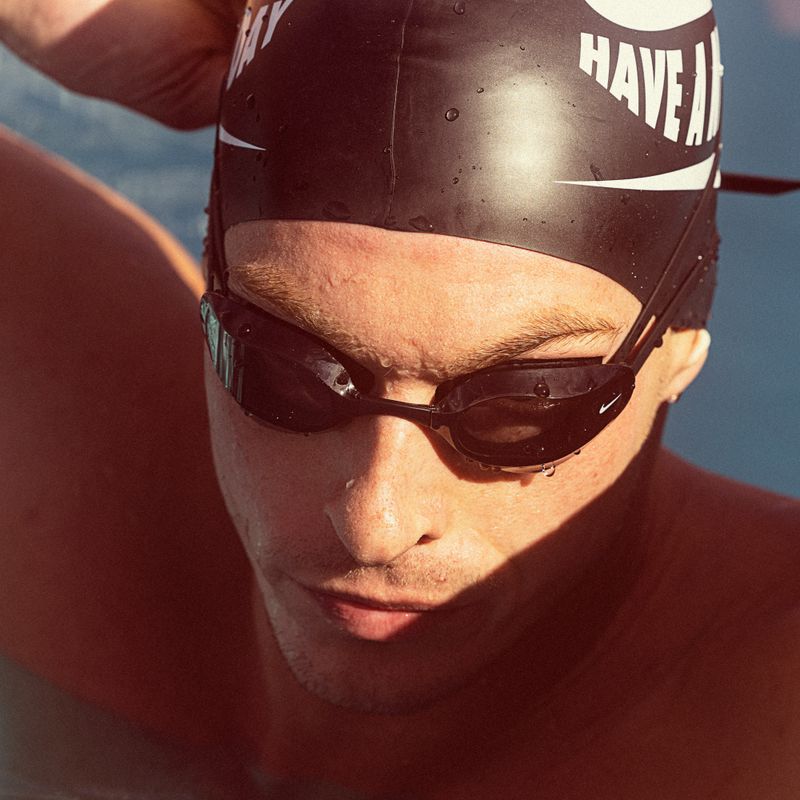 Occhiali da nuoto Nike Legacy grigio fumo scuro 6