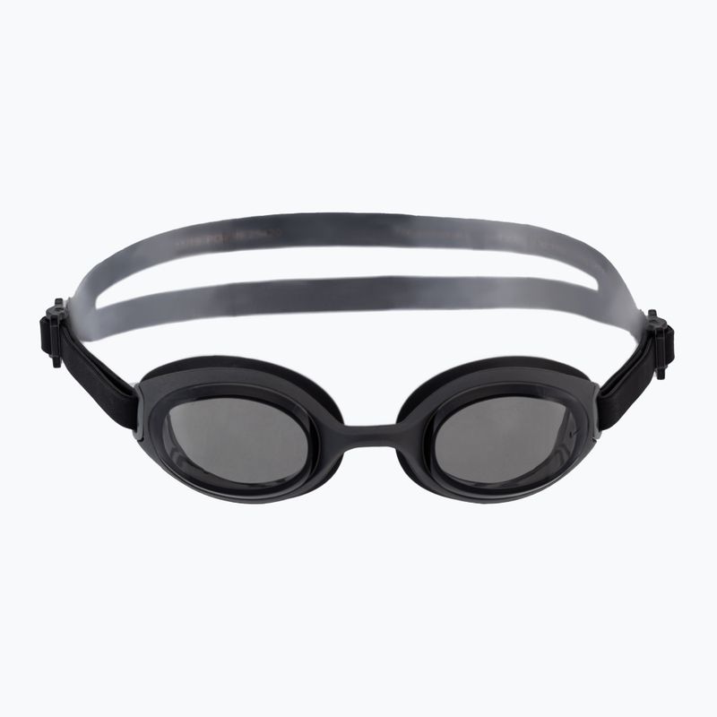 Occhialini da nuoto per bambini Nike Hyper Flow Junior grigio fumo scuro 2