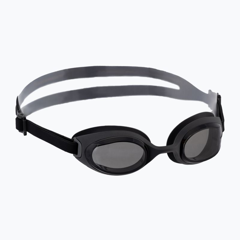 Occhialini da nuoto per bambini Nike Hyper Flow Junior grigio fumo scuro
