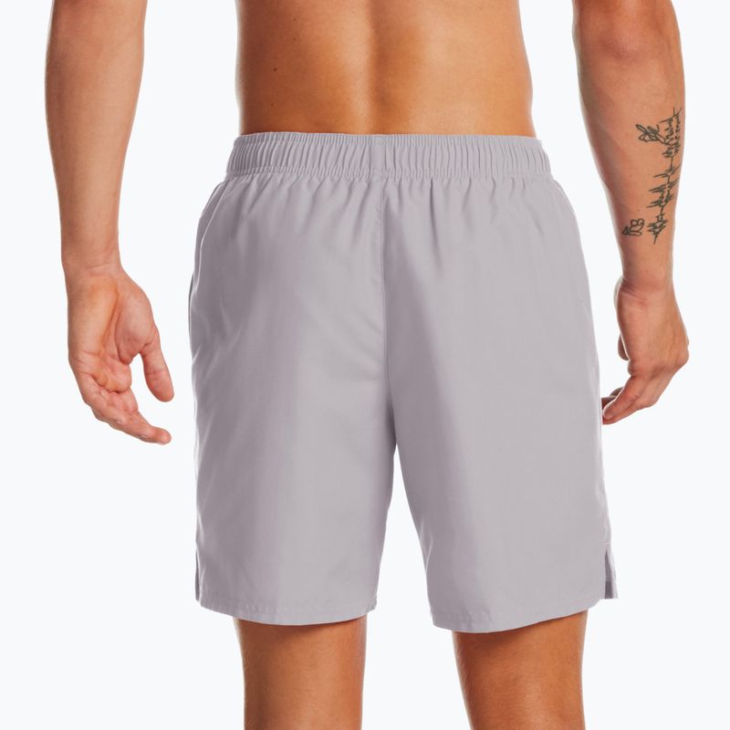 Pantaloncini da bagno Nike Essential 7" Volley Uomo lt smoke grey 5