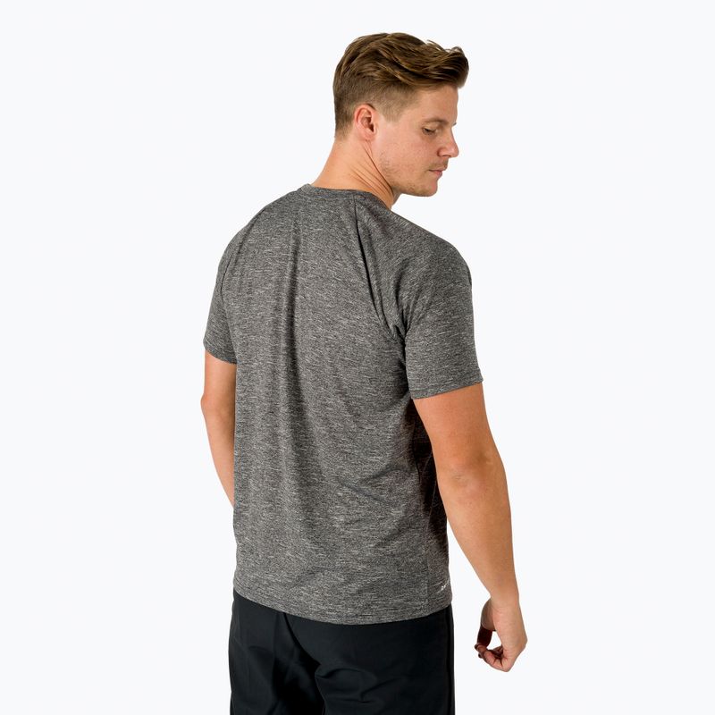 Maglietta da allenamento da uomo Nike Heather nero NESSA589 4