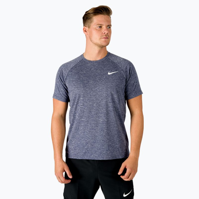 Maglietta da allenamento da uomo Nike Heather midnight navy