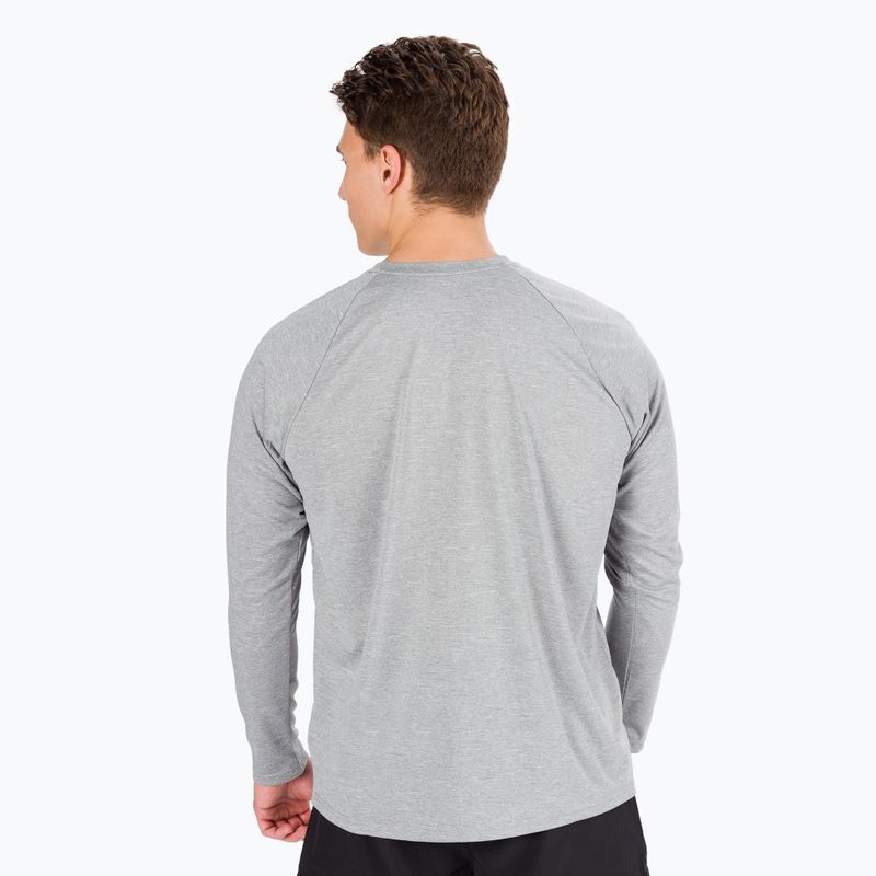 Maniche lunghe da allenamento da uomo Nike Heather particle grey 3