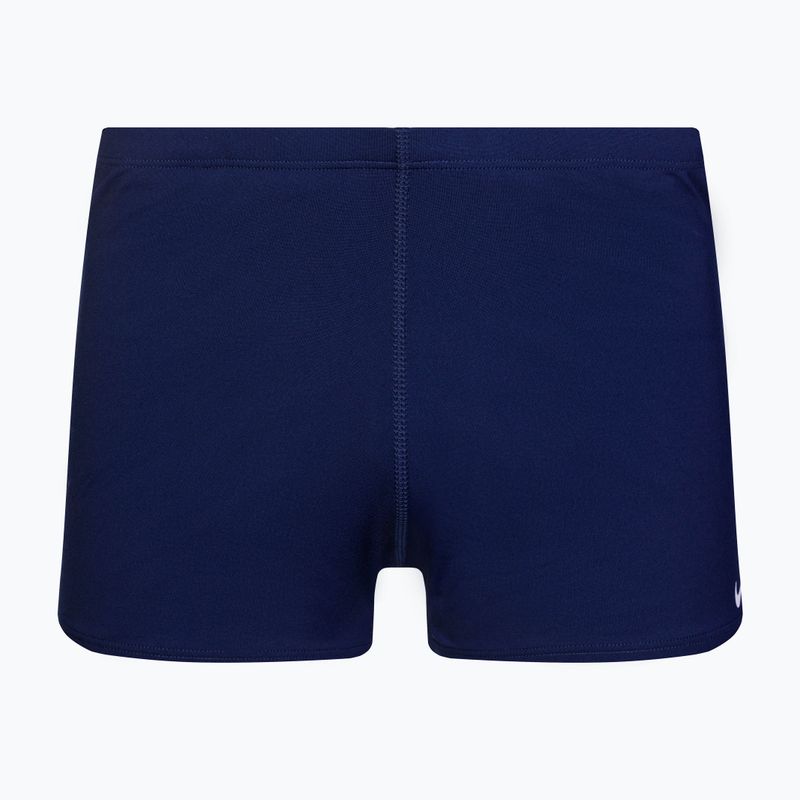 Uomo Nike Hydrastrong Solid Square Leg boxer da bagno navy