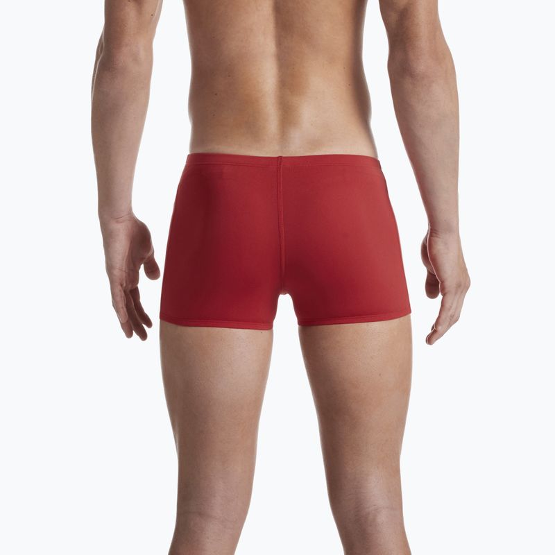 Uomo Nike Hydrastrong Solid Square Leg boxer da bagno university red 9