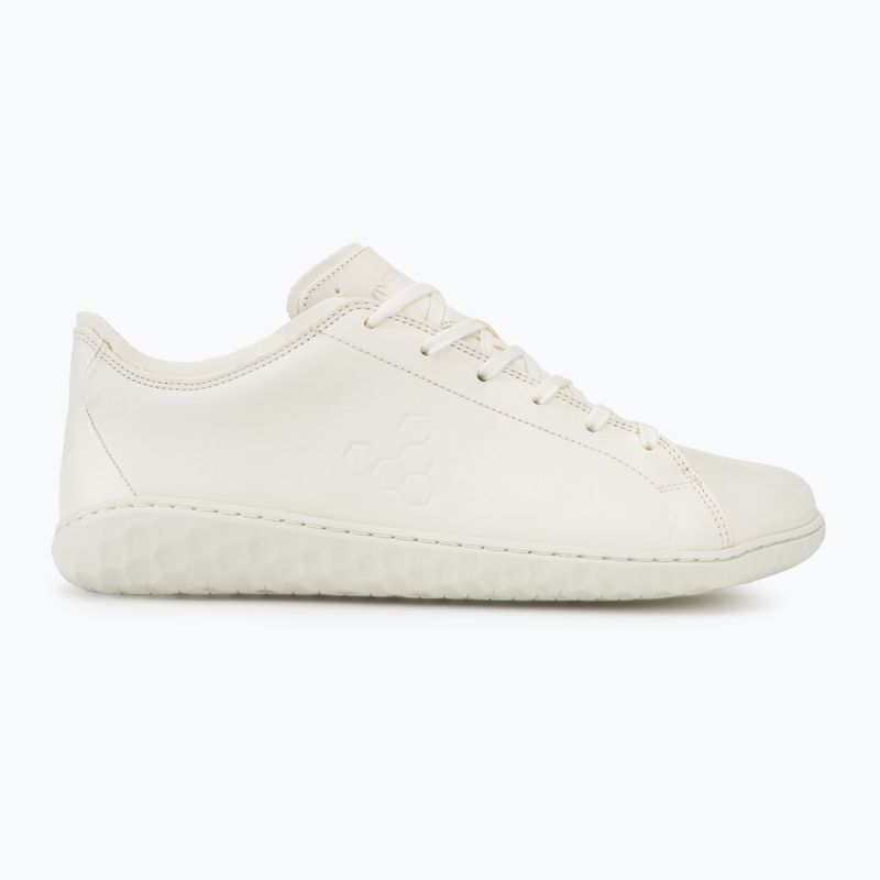 Scarpe a piedi nudi da uomo Vivobarefoot Geo Court III bianco brillante 2