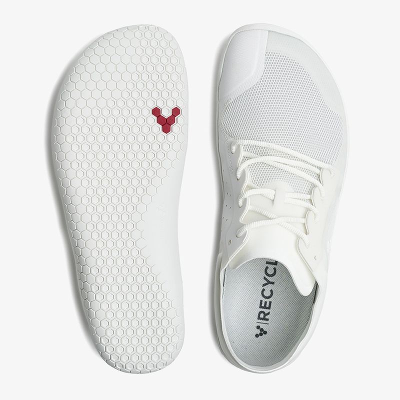 Vivobarefoot scarpe a piedi nudi da uomo Primus Lite III brigth bianco 11