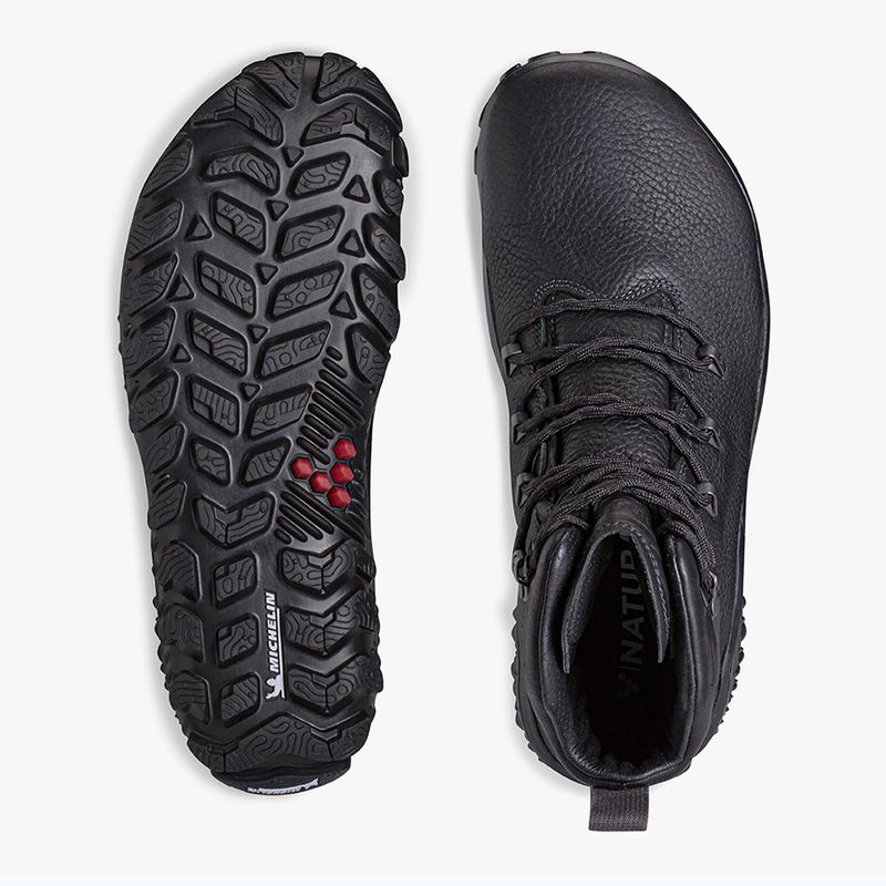 Scarpe da uomo a piedi nudi Vivobarefoot Tracker Forest Esc obsidian 8