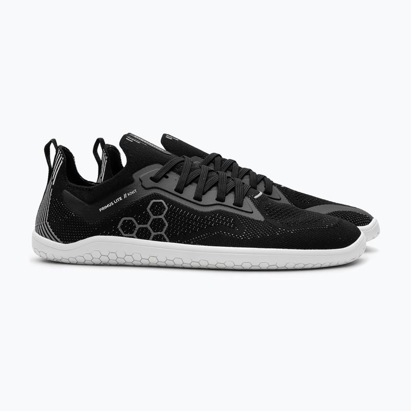 Vivobarefoot scarpe a piedi nudi da donna Primus Lite Knit ossidiana