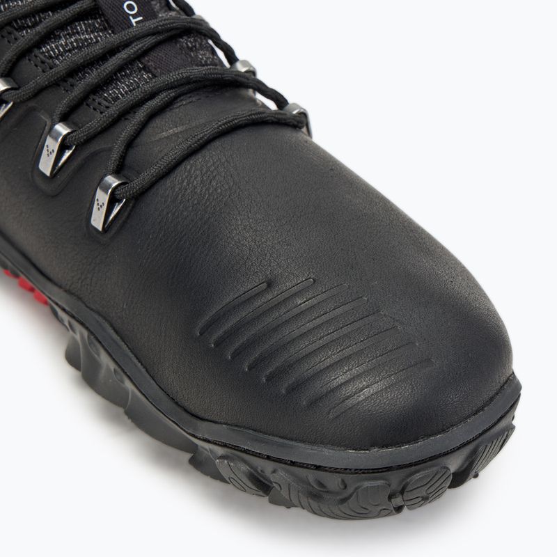 Scarpe da uomo a piedi nudi Vivobarefoot Magna Forest Esc obsidian/lime 7