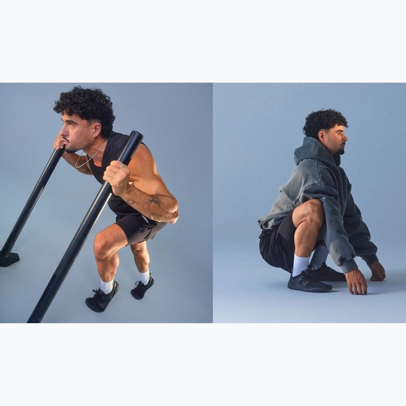 Scarpe barefoot uomo Vivobarefoot Motus Strength obsidian/grey 11