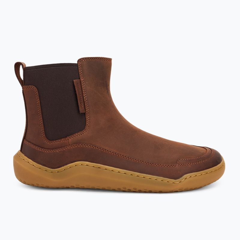 Vivobarefoot scarpe a piedi nudi da donna Gobi Chelsea cannella 2
