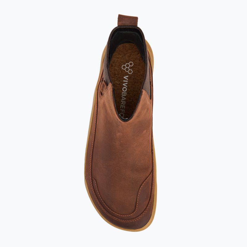 Vivobarefoot scarpe a piedi nudi da donna Gobi Chelsea cannella 5