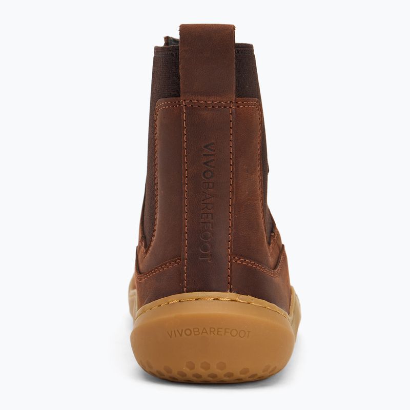 Vivobarefoot scarpe a piedi nudi da donna Gobi Chelsea cannella 6