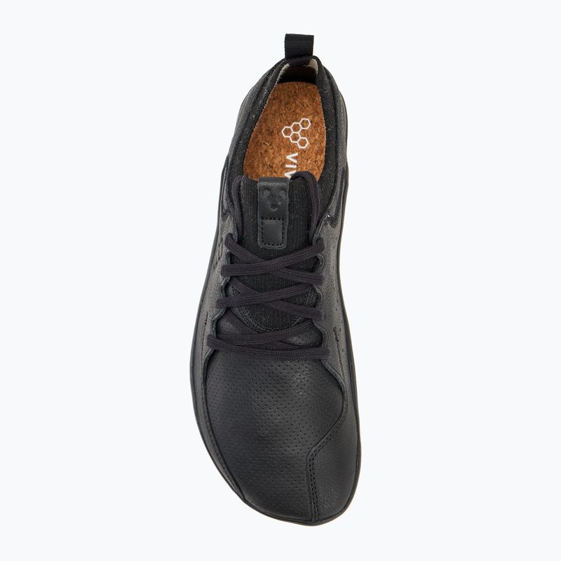 Vivobarefoot scarpe a piedi nudi da uomo Primus Asana Leather ossidiana 5