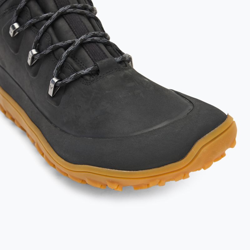 Scarpe a piedi nudi da uomo Vivobarefoot Tracker Pelle ossidiana 7