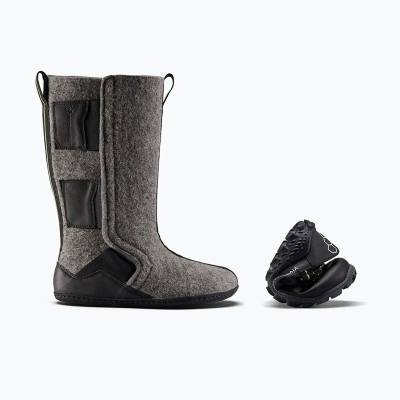 Scarpe da uomo a piedi nudi Vivobarefoot Tundra Esc obsidian 11