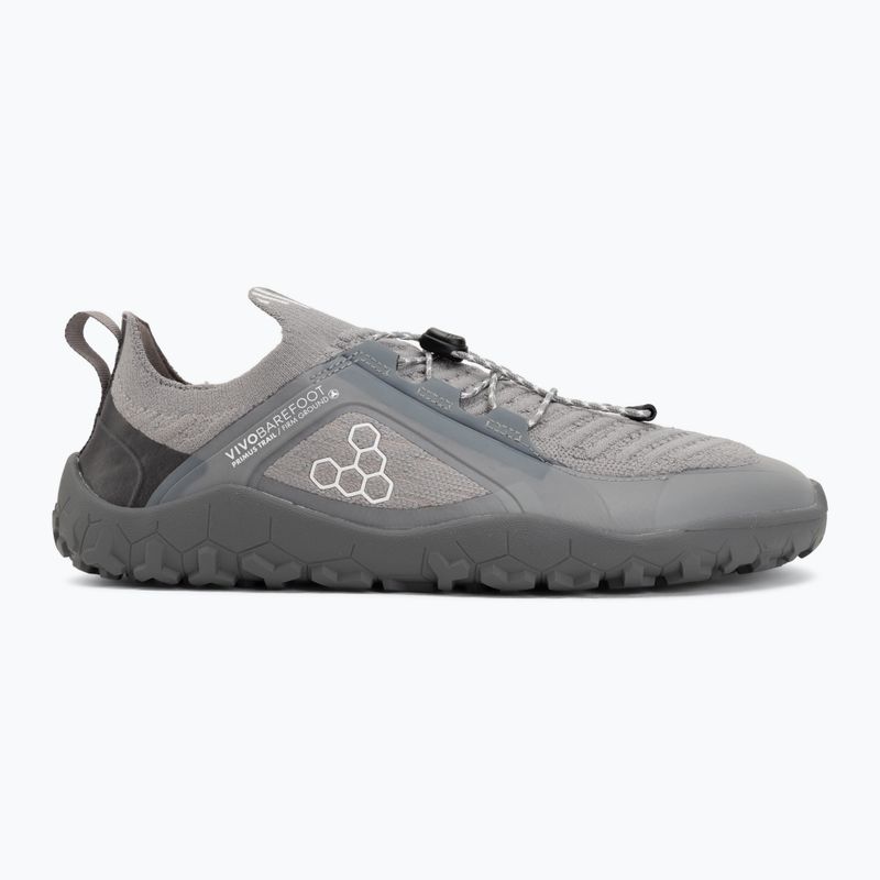 Scarpe barefoot uomo Vivobarefoot Primus Trail Knit Fg storm cloud 2