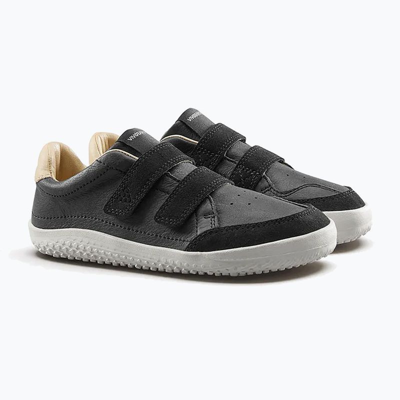 Scarpe barefoot per bambini Vivobarefoot Gobi obsidian 3