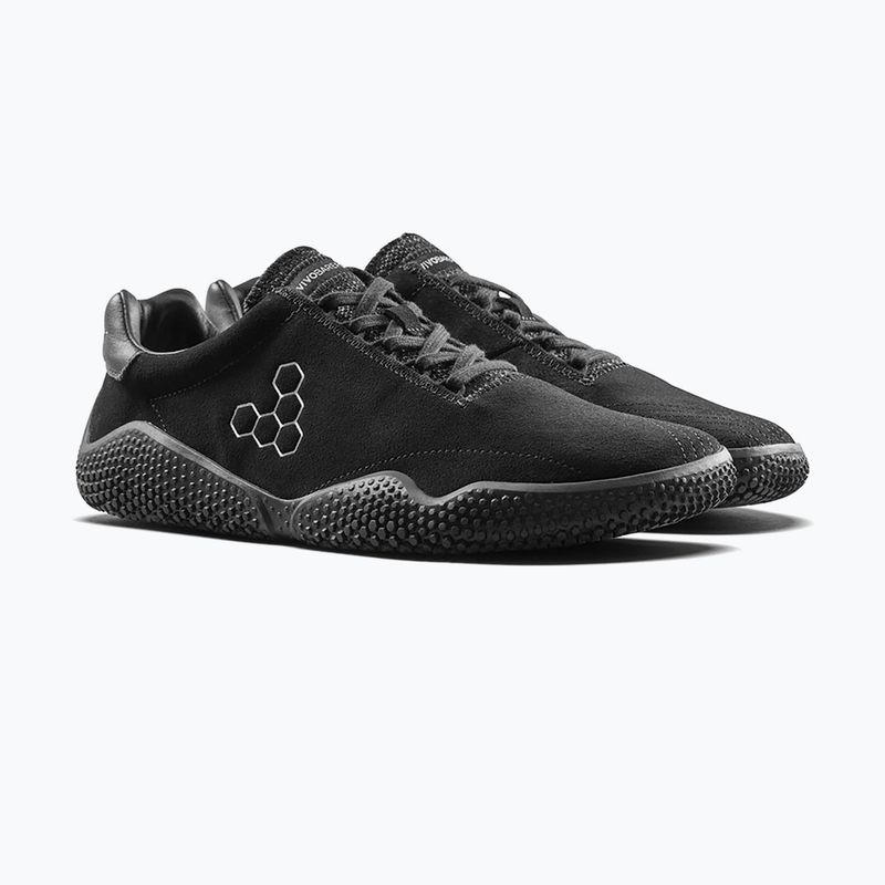 Scarpe barefoot da uomo Vivobarefoot Motus Studio Lth obsidian 3