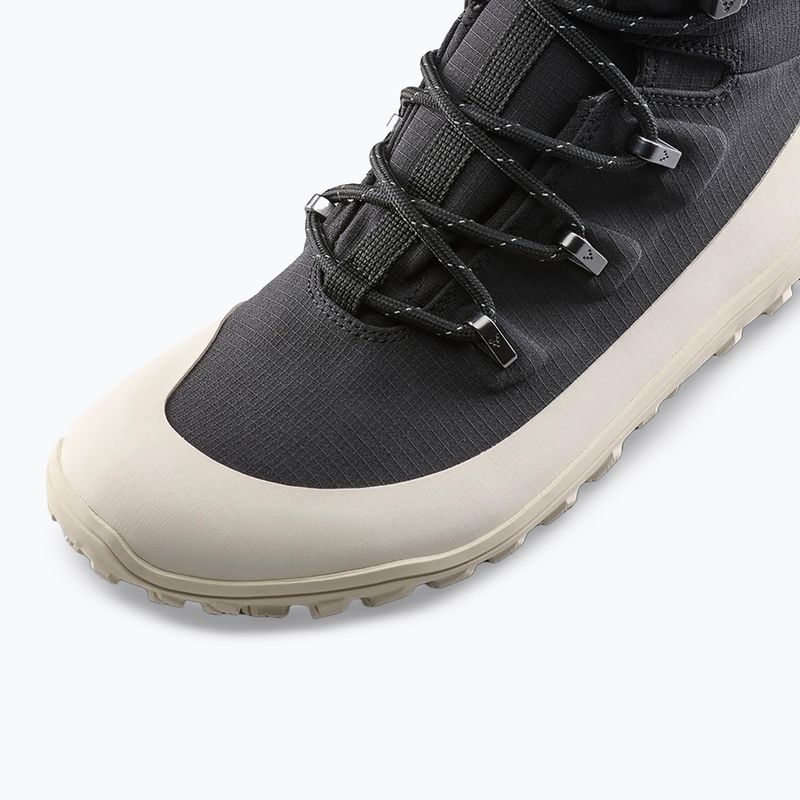 Scarpe da uomo a piedi nudi Vivobarefoot Tracker Textile At ossidiana/bianco 6