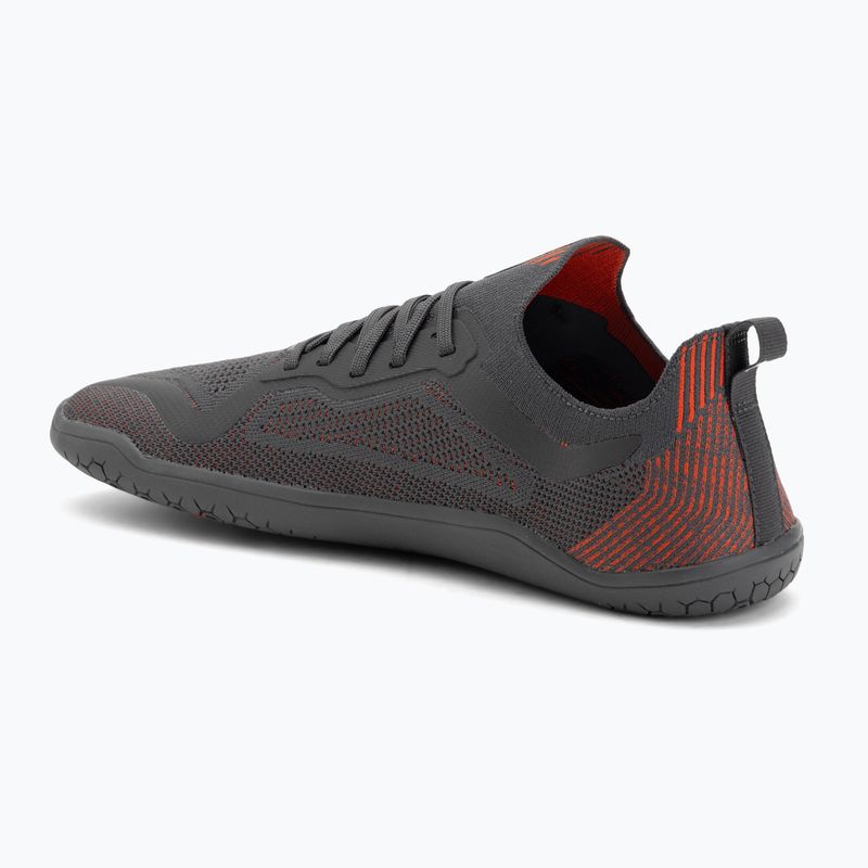 Scarpe barefoot da uomo Vivobarefoot Primus Lite Knit obsidian/cherry tomato 3