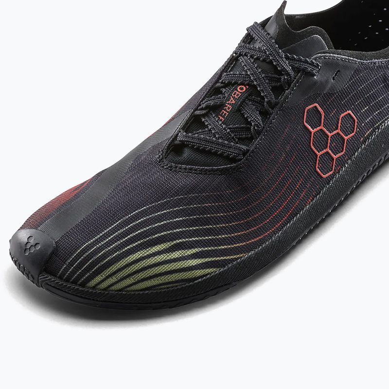 Scarpe barefoot da uomo Vivobarefoot Primus Flow obsidian/cherry tomato 6