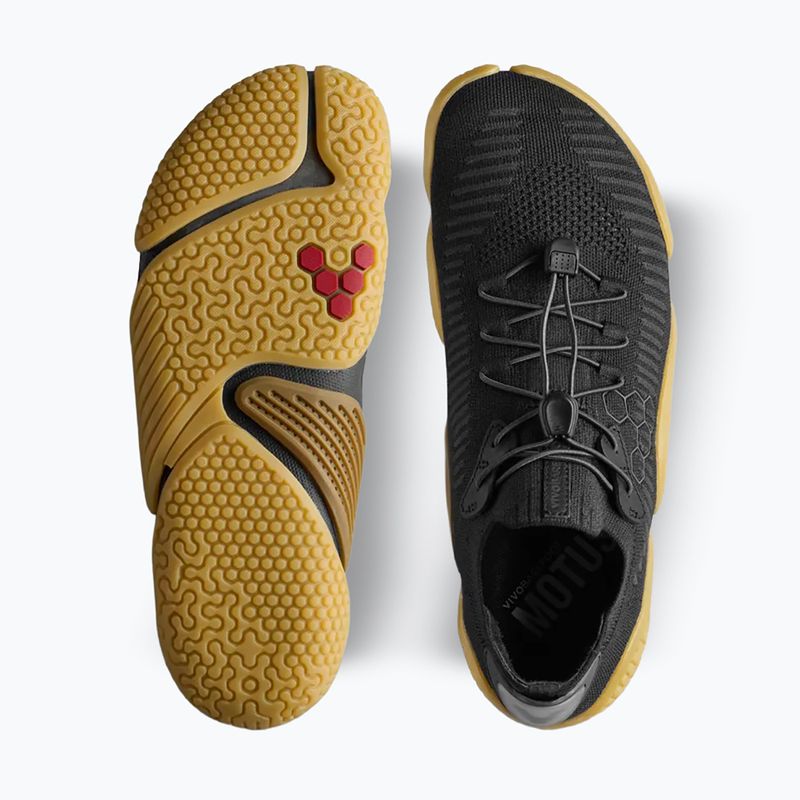 Scarpe barefoot uomo Vivobarefoot Motus Flex Natural obsidian 5