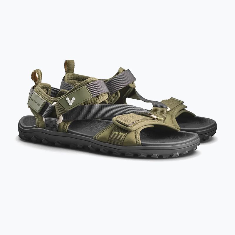 Sandali barefoot da donna Vivobarefoot Tracker Ora dark olive 3