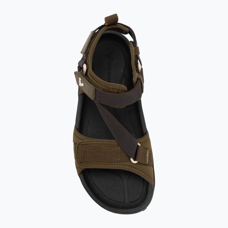 Sandali barefoot da donna Vivobarefoot Tracker Ora dark olive 5
