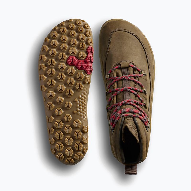 Scarpe barefoot da uomo Vivobarefoot Tracker Leather bracken 5