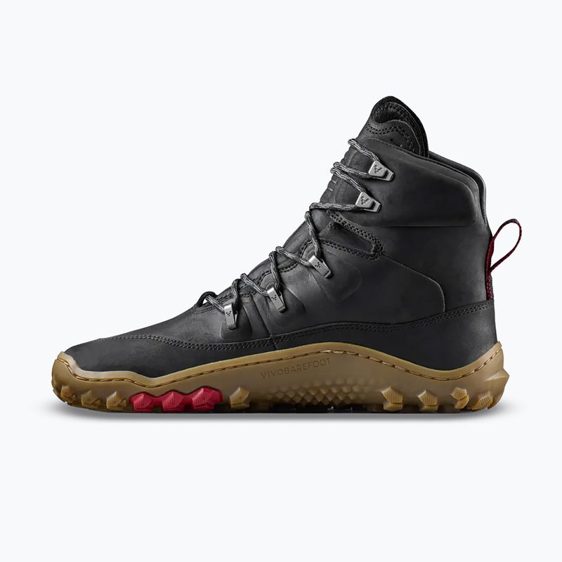 Scarpe barefoot uomo Vivobarefoot Tracker Leather obsidian 2