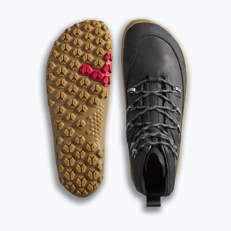 Scarpe barefoot uomo Vivobarefoot Tracker Leather obsidian 5