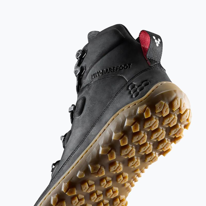 Scarpe barefoot uomo Vivobarefoot Tracker Leather obsidian 7