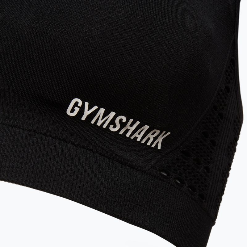 Gymshark Energy Seamless Reggiseno sportivo da allenamento nero 3