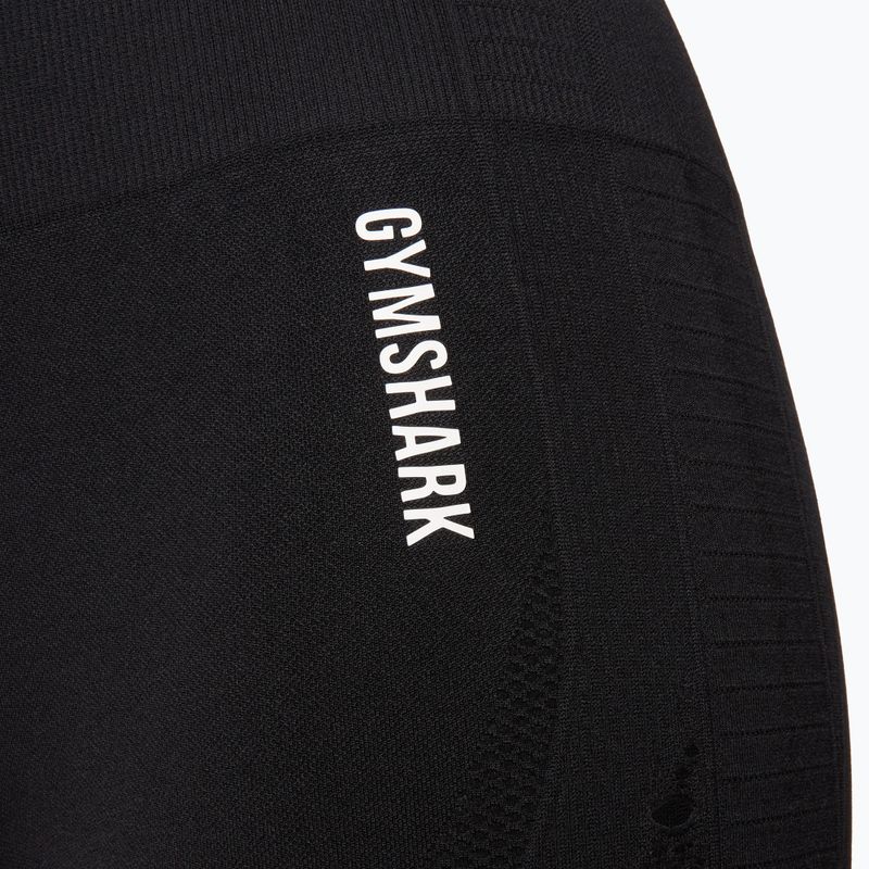 Pantaloncini da allenamento Gymshark Energy Seamless da donna, nero 3