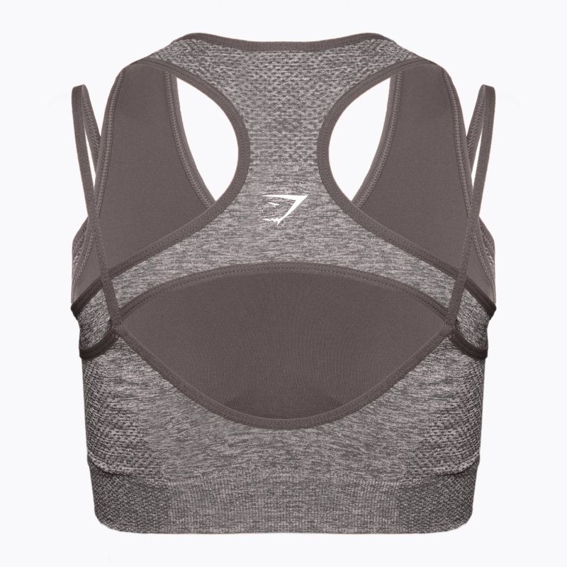 Reggiseno da allenamento Gymshark Vital Rise Sports grigio 2