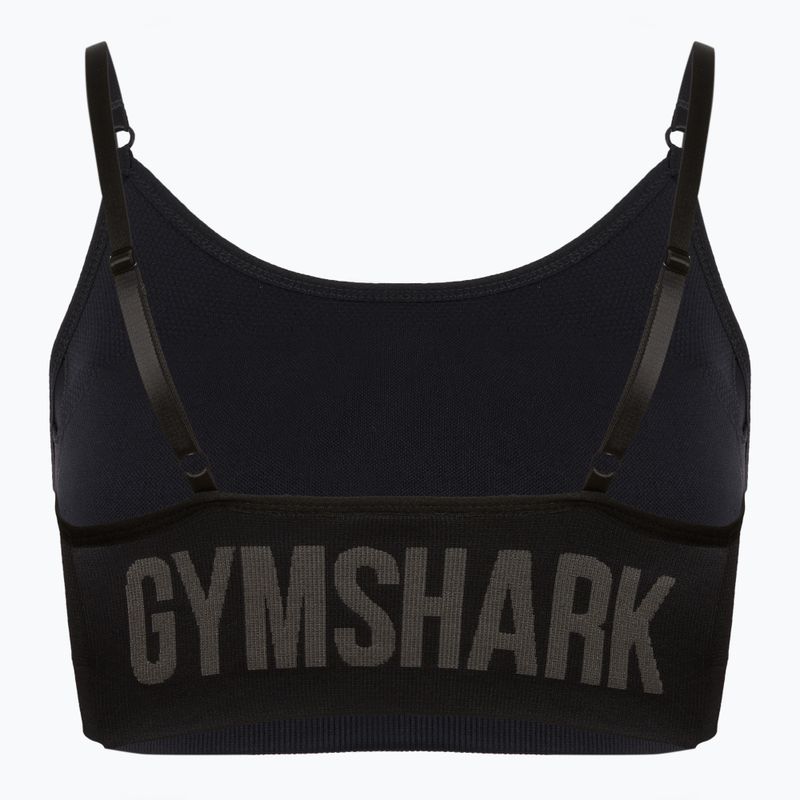 Reggiseno sportivo da allenamento Gymshark Flex Strappy nero 2