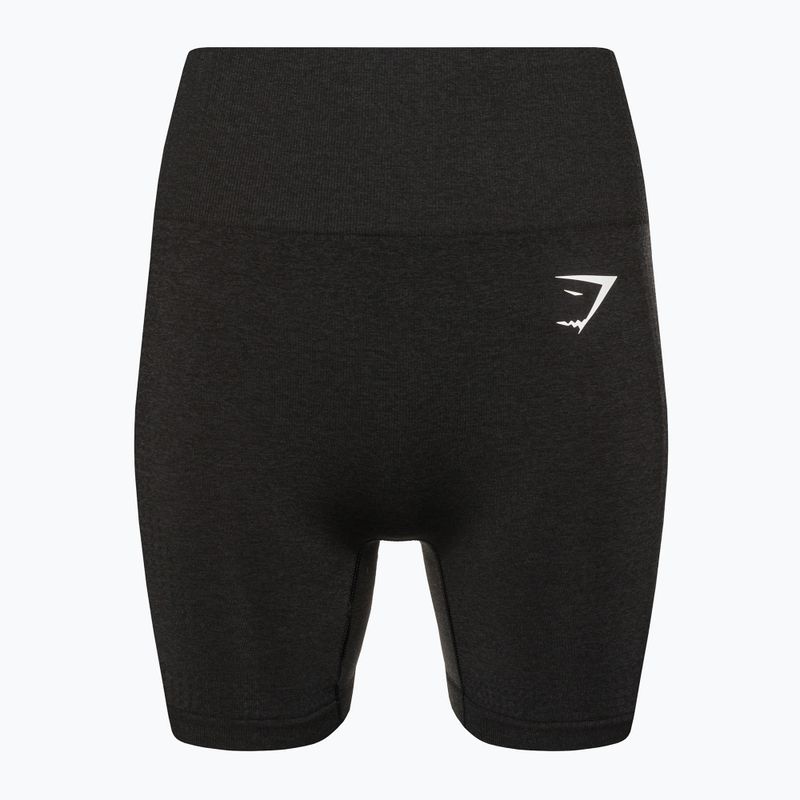 Pantaloncini da allenamento da donna Gymshark Vital Seamless nero marl 5